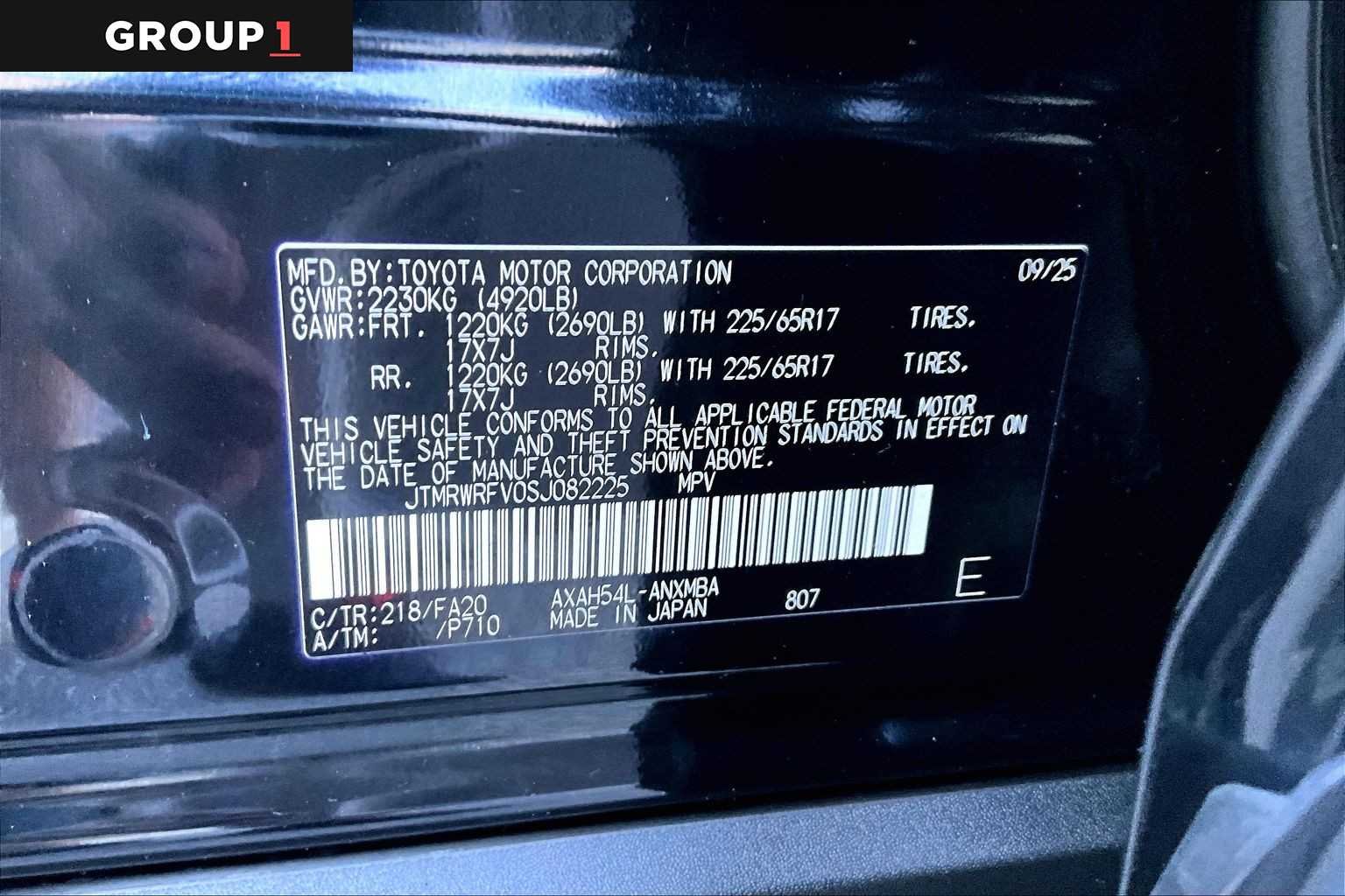 Certified Used 2025 Midnight Black Metallic Toyota Hybrid XLE image 37