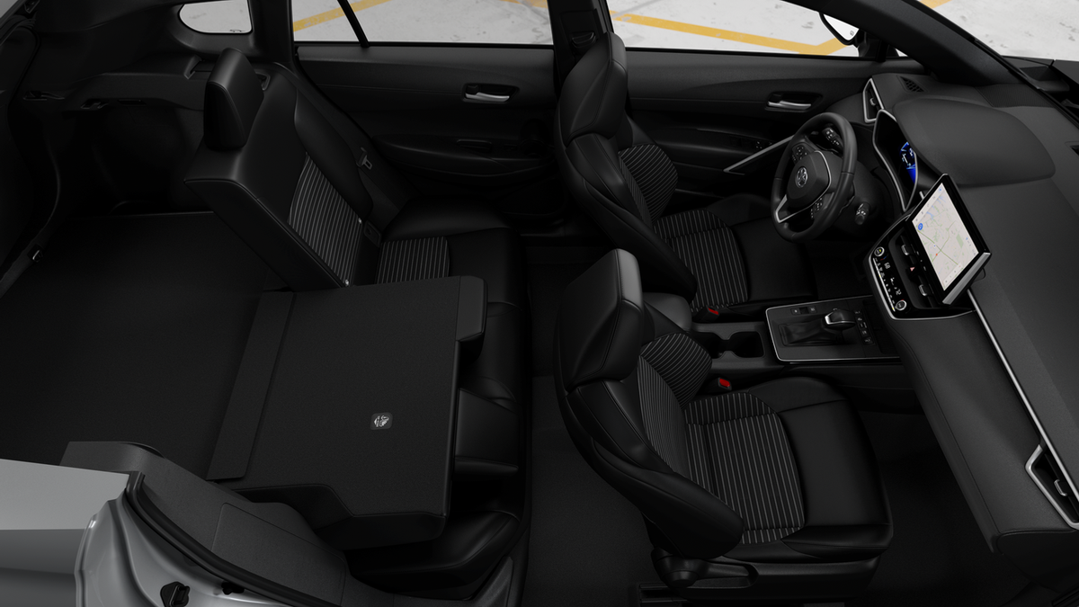 New 2026 Cavalry Blue with Jet Black roof Toyota Hybrid XSE image 22