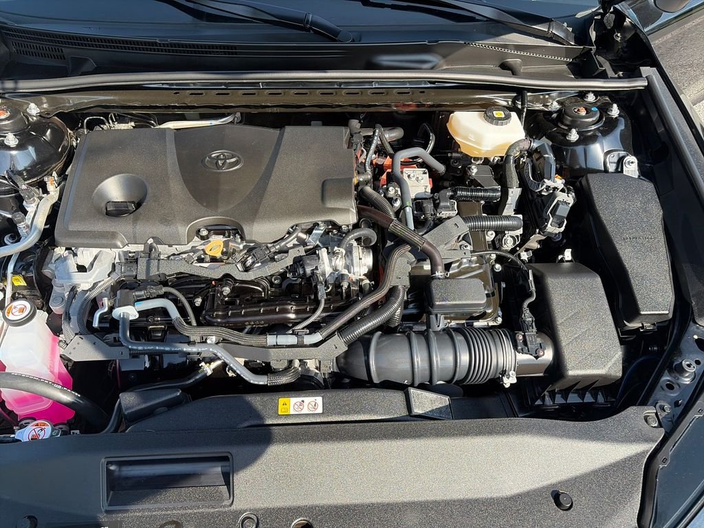 Used 2025 Midnight Black Metallic Toyota SE image 21