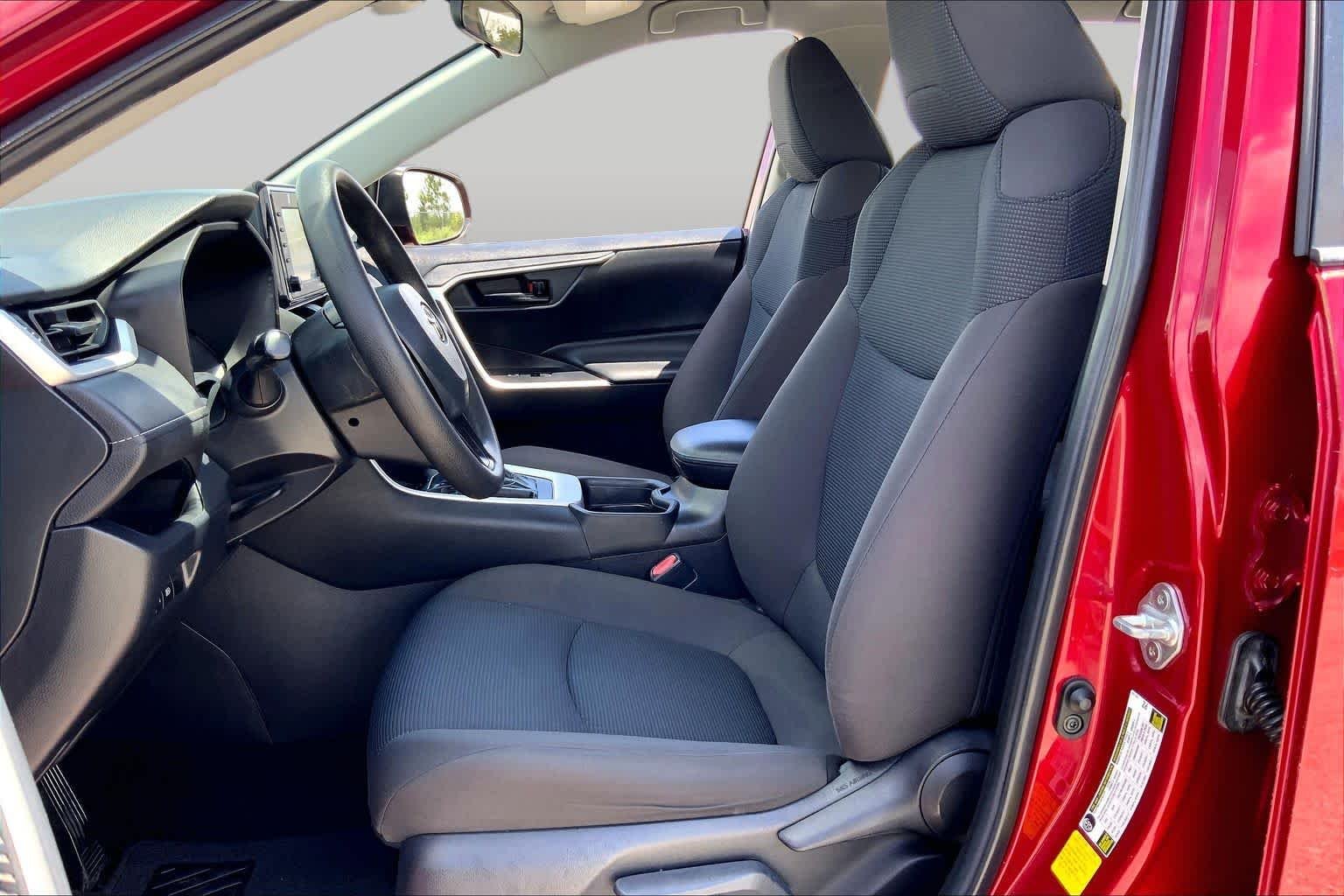 Used 2021 Ruby Flare Pearl Toyota LE image 8