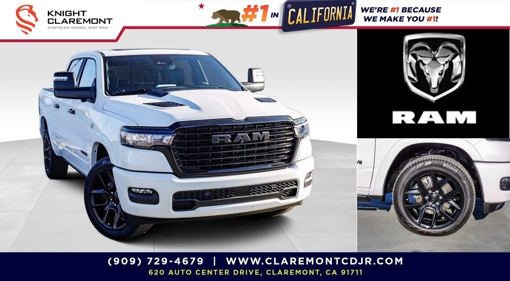 New 2026 Ivory White Ram Laramie image 1