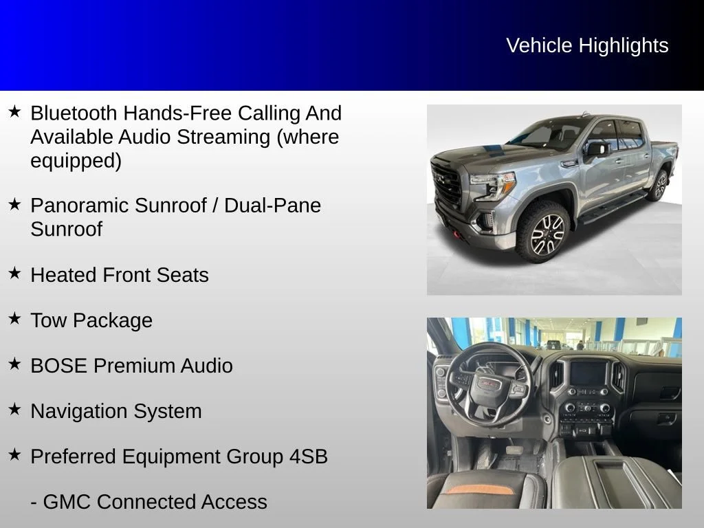 Used 2019 SATIN STEEL METALLIC GMC AT4 image 8