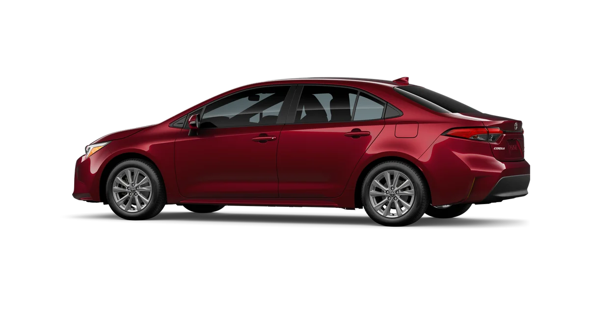 New 2026 Ruby Flare Pearl Toyota Hybrid XLE image 5