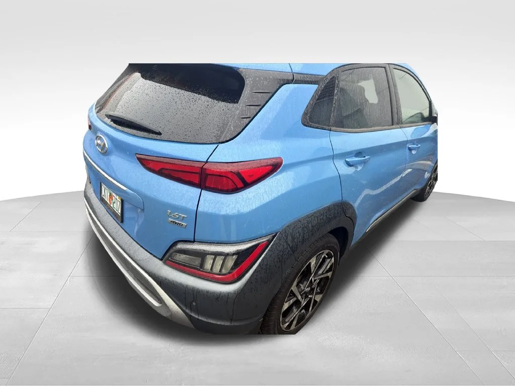 Used 2022 Blue Hyundai Limited image 8