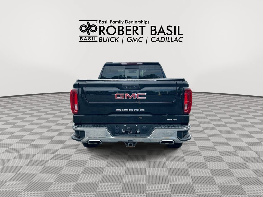 Used 2022 ONYX BLACK GMC SLT image 7