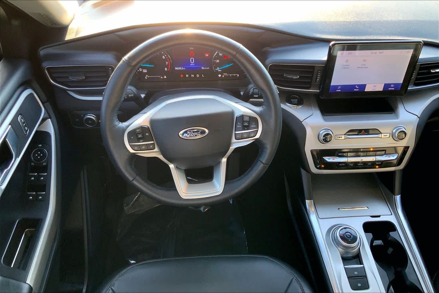 Used 2022 Carbonized Gray Metallic Ford XLT image 6