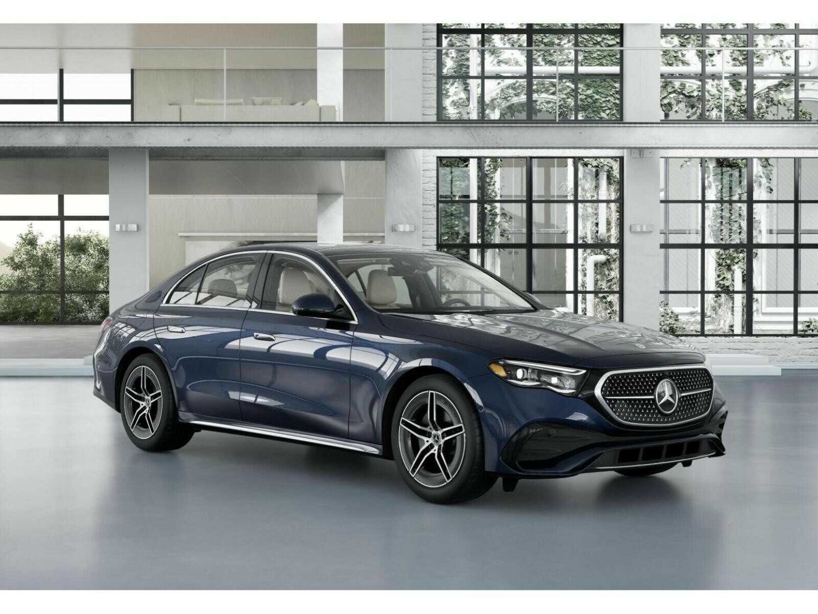 New 2026 Nautical Blue Metallic Mercedes-Benz E 350 4D Sedan image 12