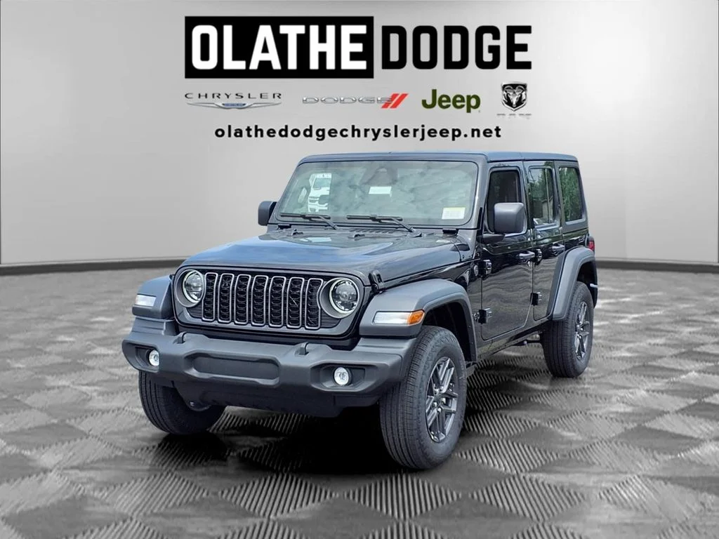 New 2026 Black Clearcoat Jeep Sport S image 1