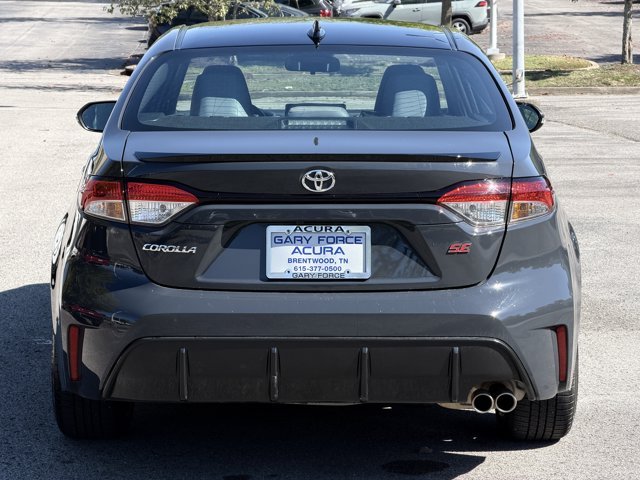 Used 2025 Midnight Black Metallic Toyota SE image 5