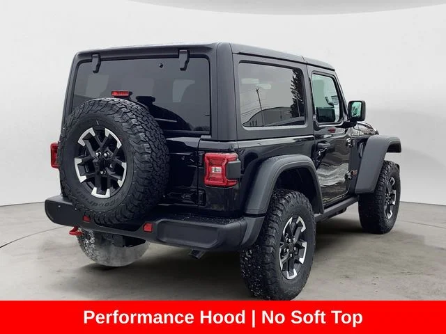 New 2026 Black Clearcoat Jeep 2-DOOR RUBICON image 6