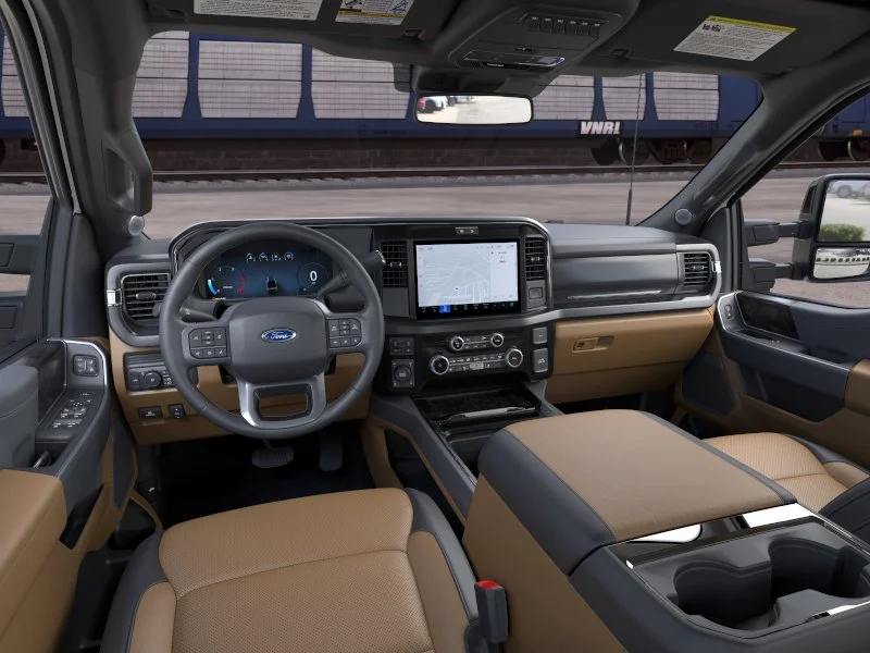 New 2026 Star White Metallic Tri-Coat Ford F-250® Lariat® image 9
