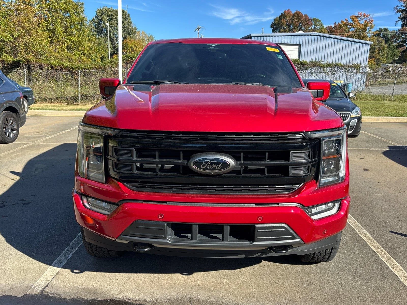 Used 2023 Rapid Red Metallic Tinted Clearcoat Ford Platinum image 7