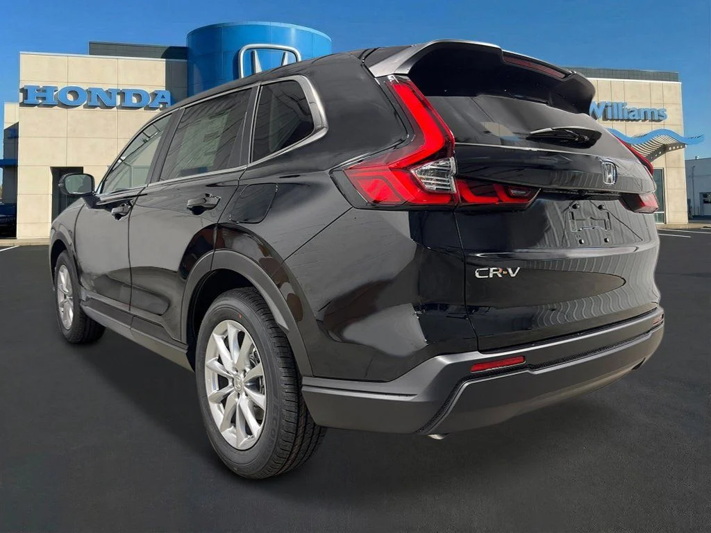 New 2026 Crystal Black Pearl Honda AWD EX image 3