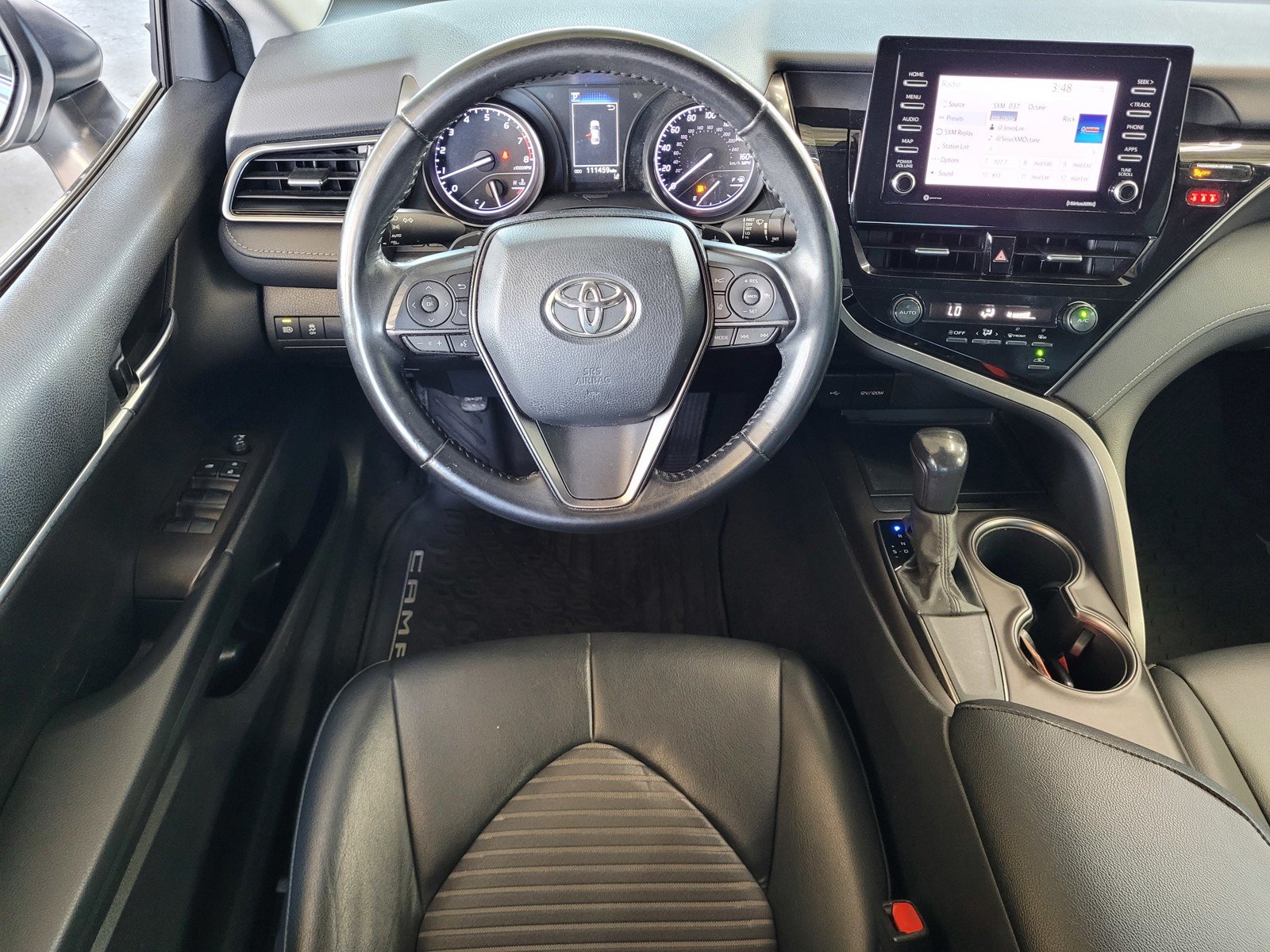 Used 2021 Celestial Silver Metallic Toyota SE image 7