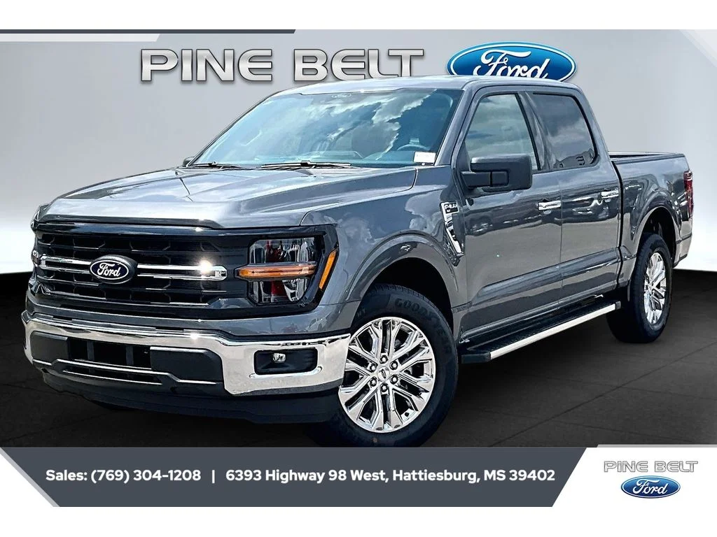 New 2026 Carbonized Gray Metallic Ford XLT image 10