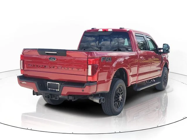 Used 2022 Red Ford Lariat image 7