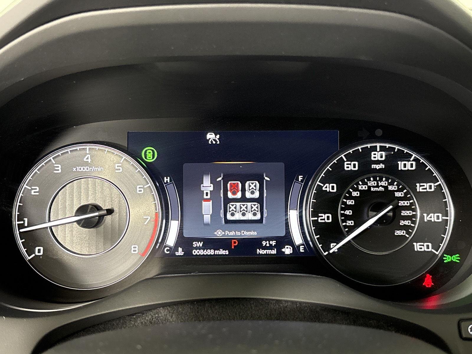 Used 2024 Liquid Carbon Metallic Acura w/Advance Package image 17