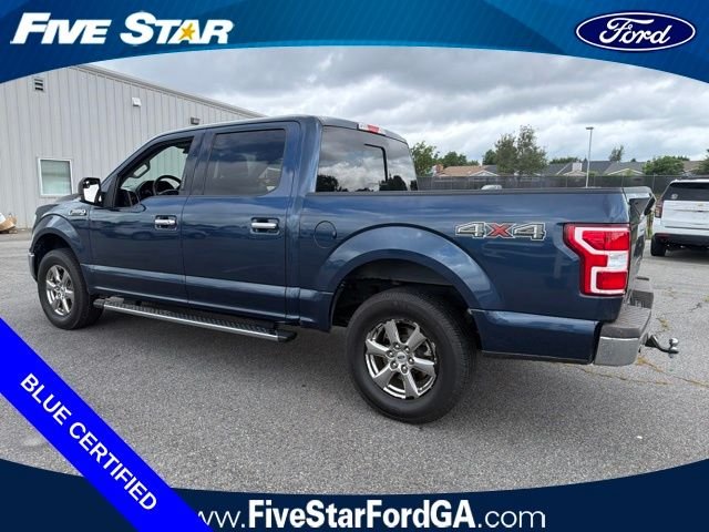 Used 2020 Blue Ford XLT image 4