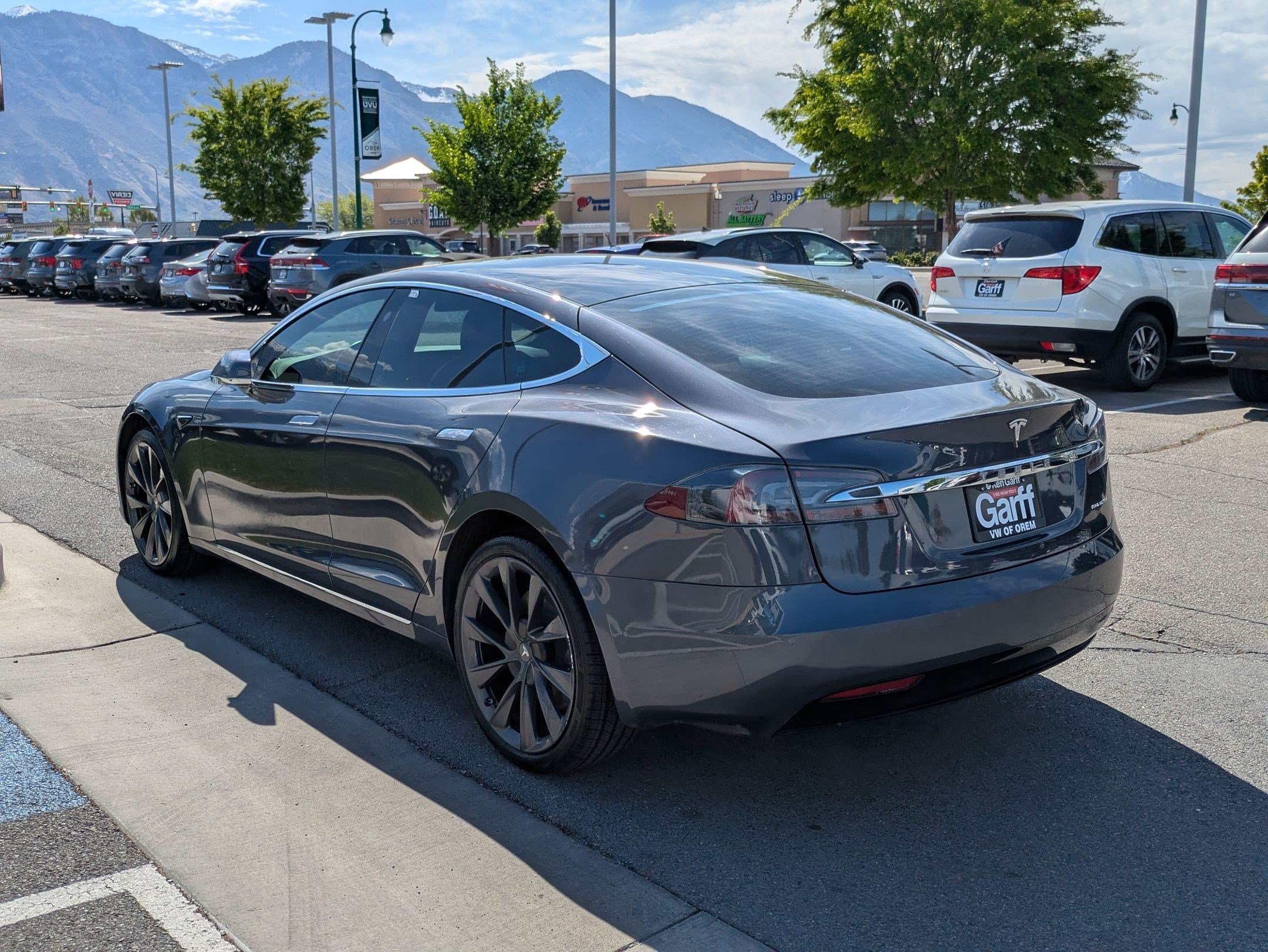 Used 2021 Midnight Silver Metallic Tesla Long Range image 5