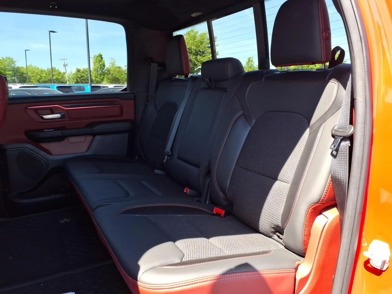 Used 2023 Flame Red Clearcoat Ram Rebel image 19
