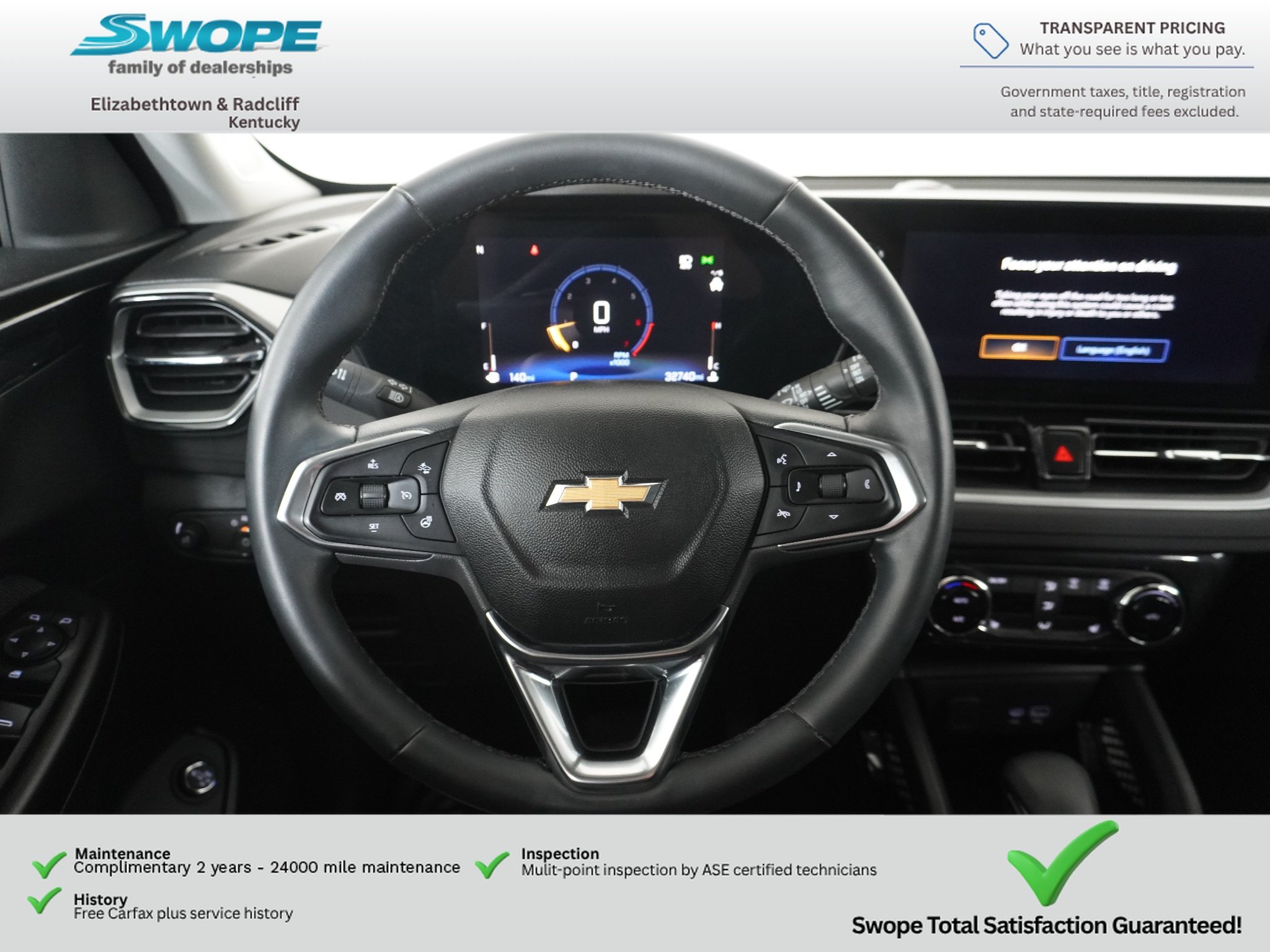 Used 2024 Iridescent Pearl Tricoat Chevrolet LT image 16