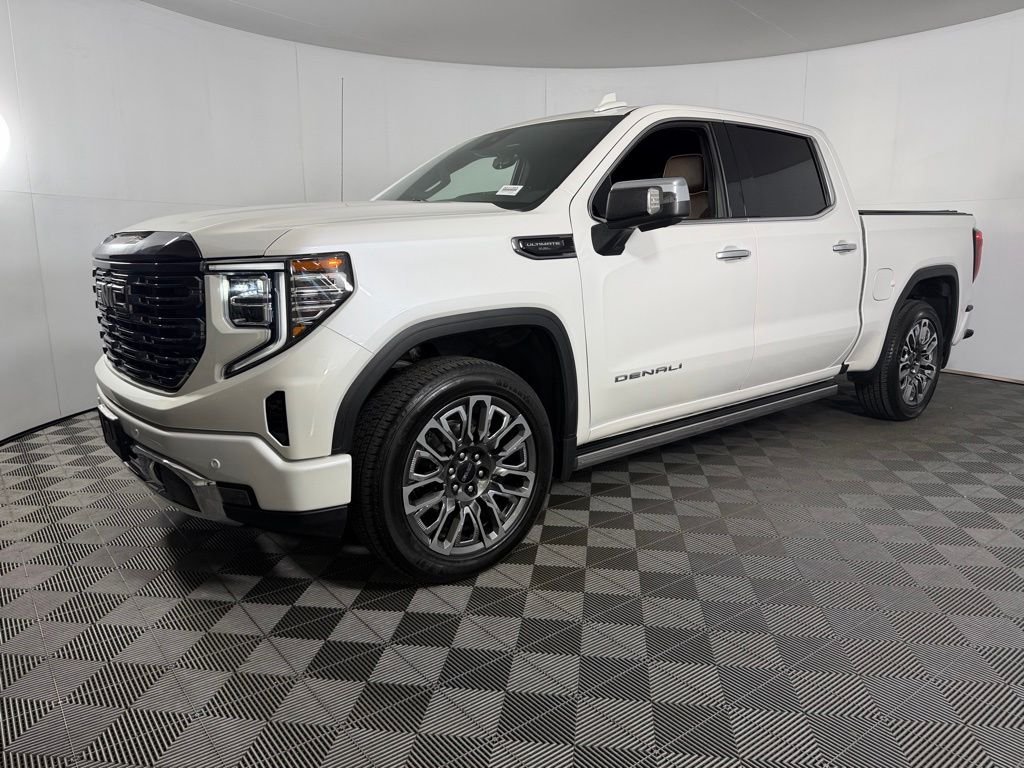 Certified Used 2024 White GMC Denali Ultimate image 3