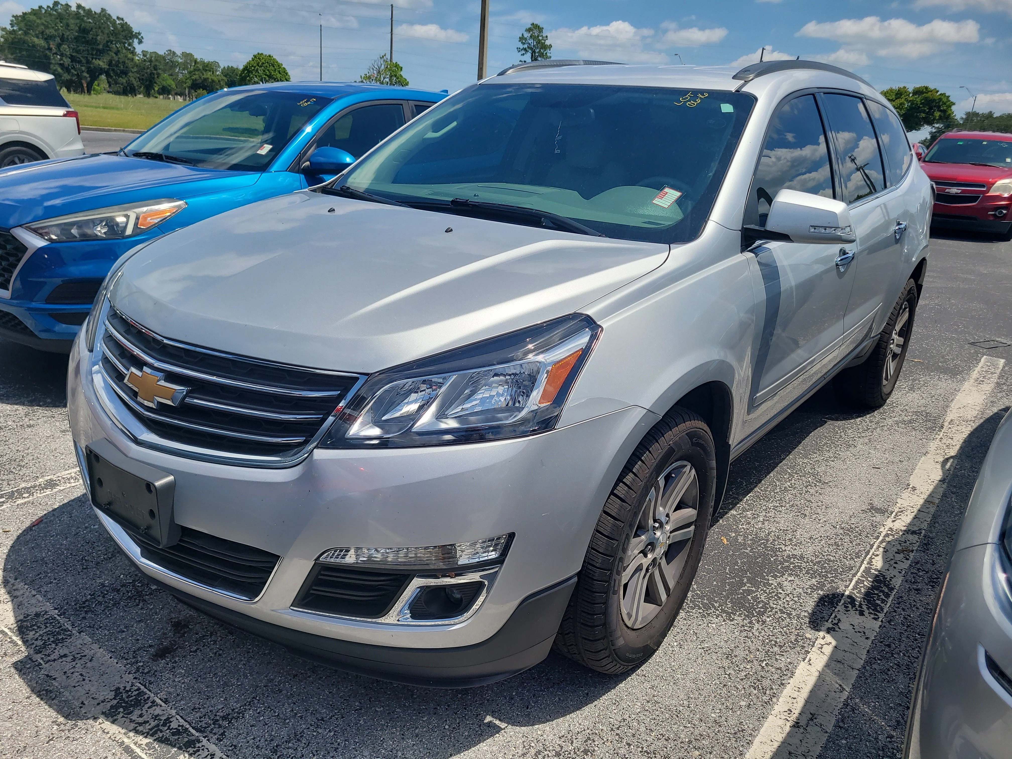 Used 2017 Silver Ice Metallic Chevrolet LT image 3