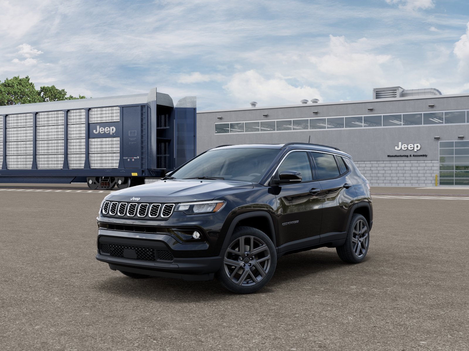 New 2026 Diamond Black Crystal Pearlcoat Jeep Limited image 27