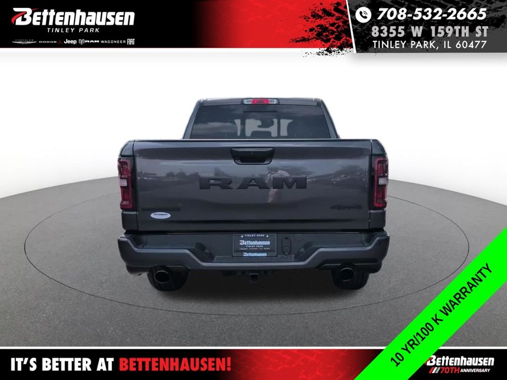 New 2026 Granite Crystal Metallic Clear-Coat Exterior Paint RAM Big Horn image 7