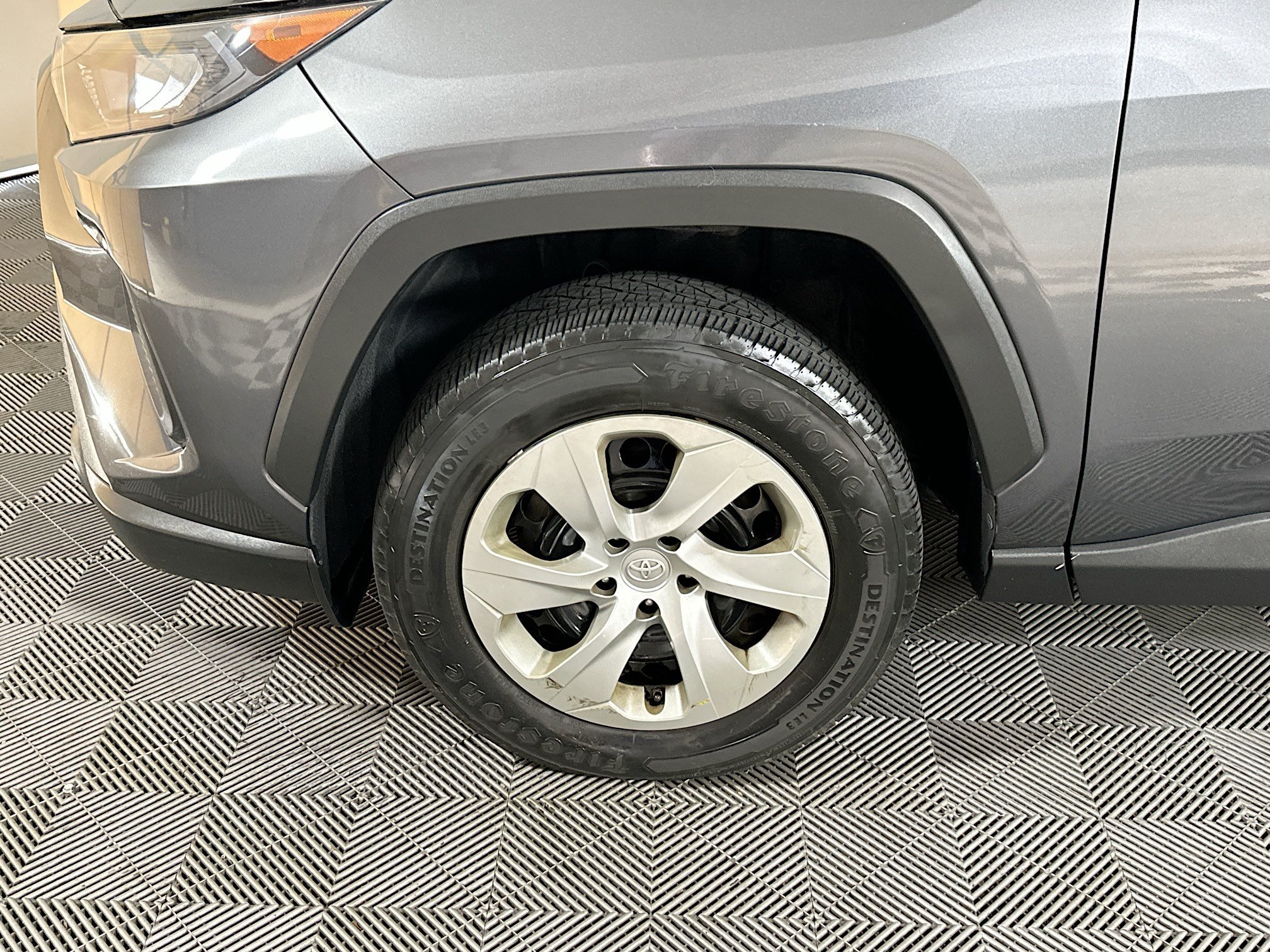 Used 2021 Magnetic Gray Metallic Toyota LE image 11