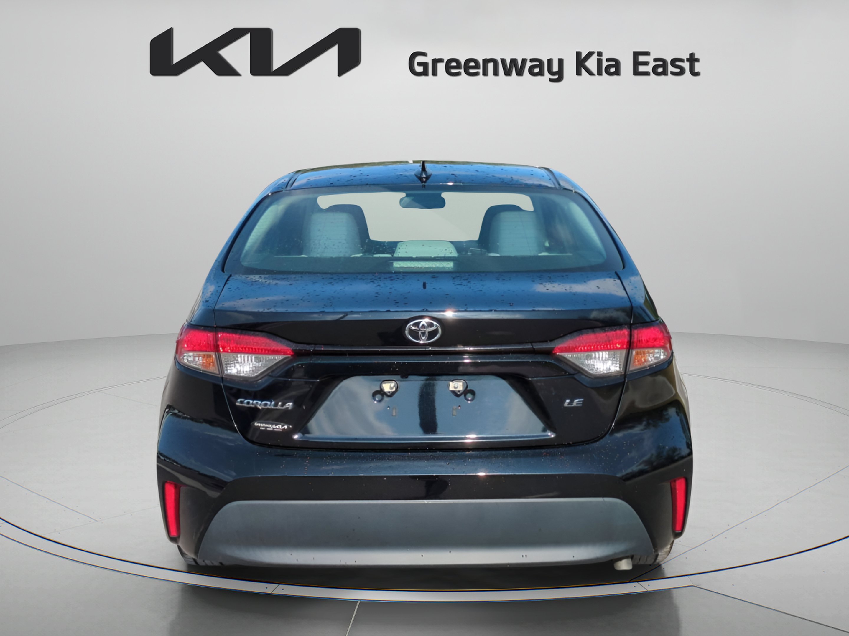Used 2024 Midnight Black Metallic Toyota LE image 8