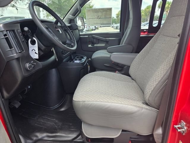 New 2025 Cardinal Red GMC Work Van image 3