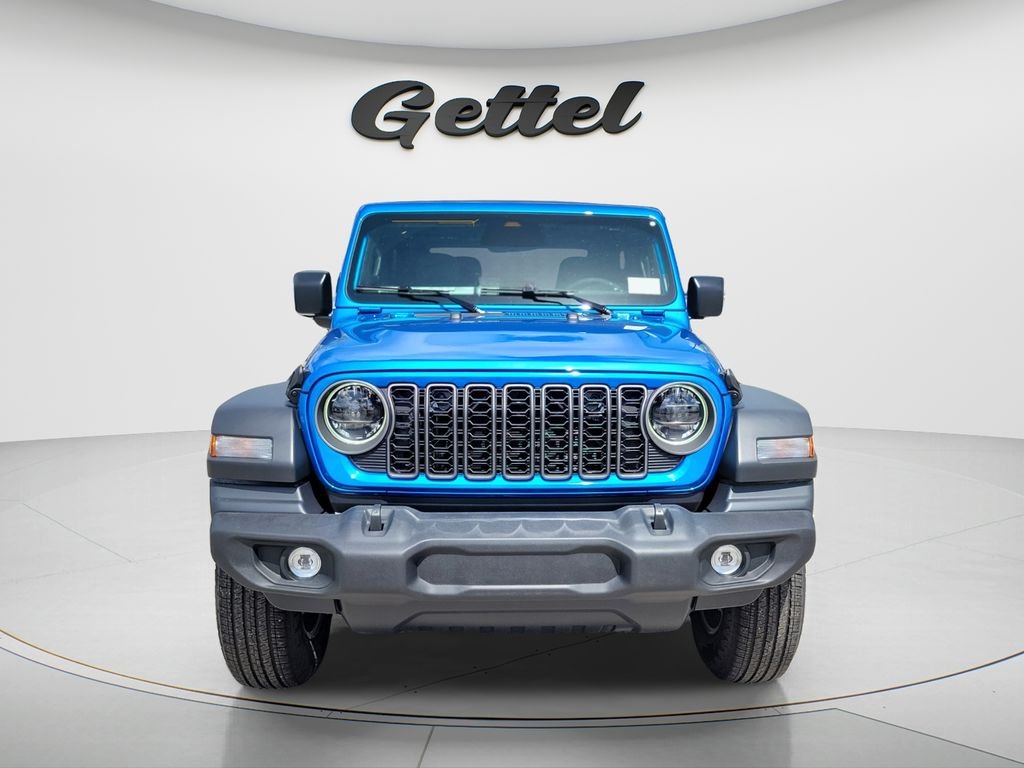 New 2026 Hydro Blue Pearl-Coat Exterior Paint Jeep Sport S image 8