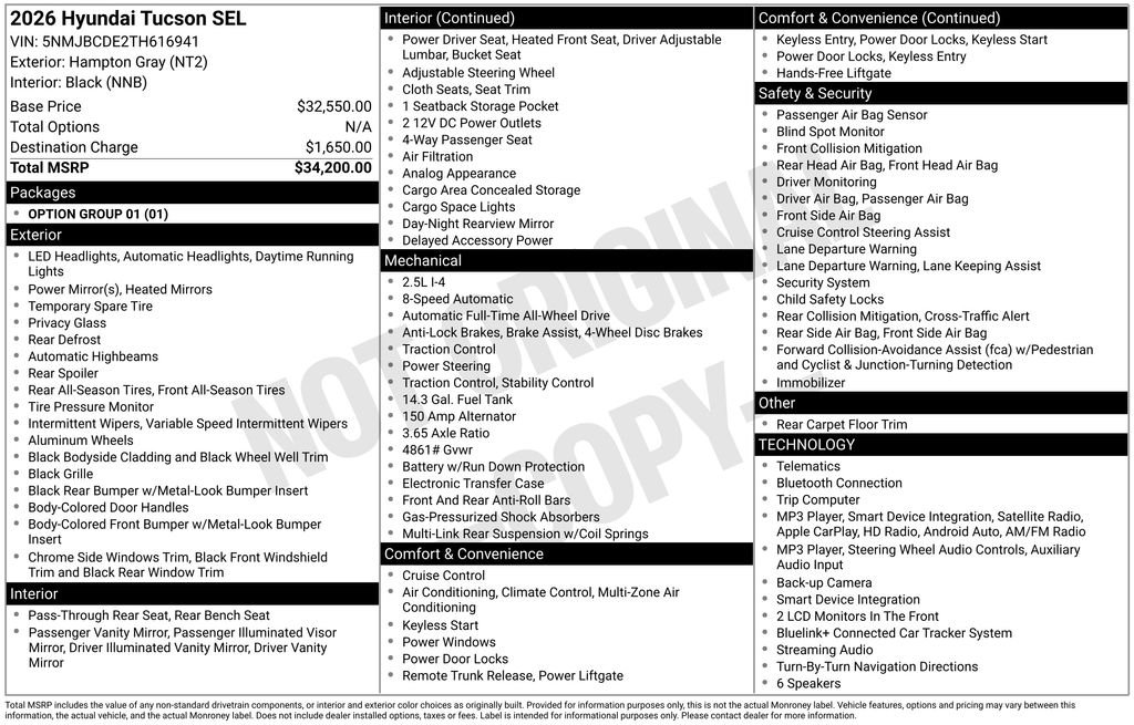 Certified Used 2026 Gray Hyundai SEL image 6