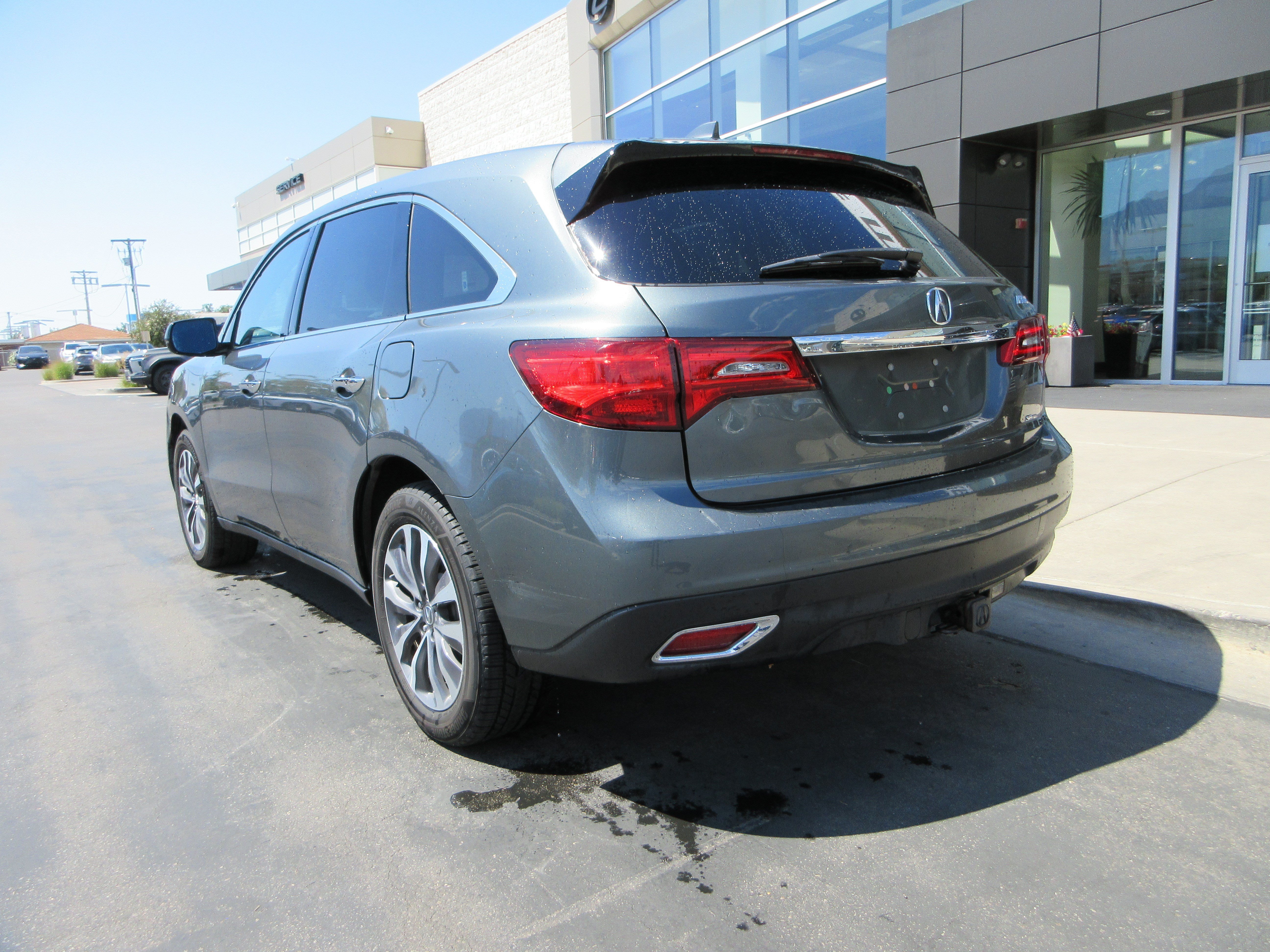 Used 2016 Forest Mist Metallic Acura w/Tech image 5