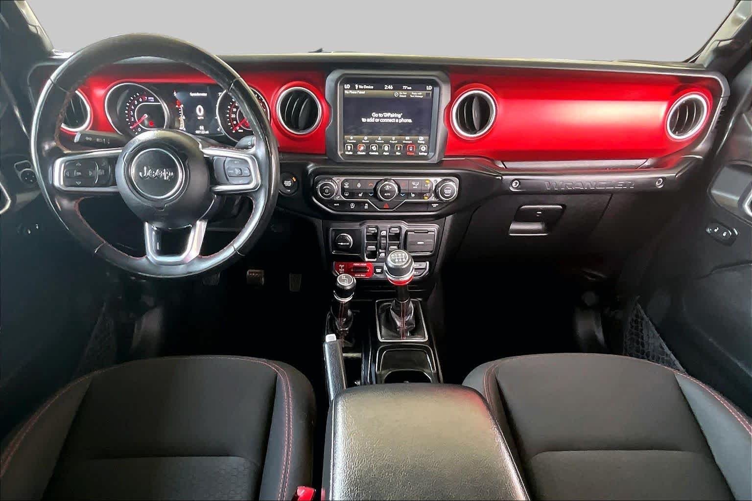 Used 2020 Granite Crystal Metallic Clearcoat Jeep Rubicon image 15