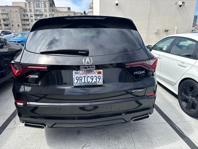 Used 2025 Majestic Black Pearl Acura A-Spec image 7