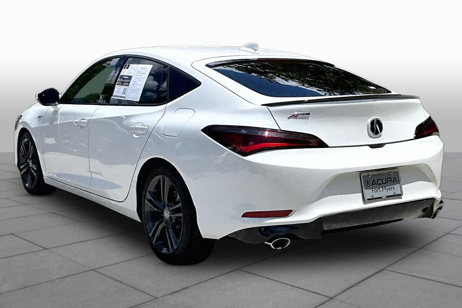 Used 2024 Platinum White Pearl Acura w/A-Spec Package image 12