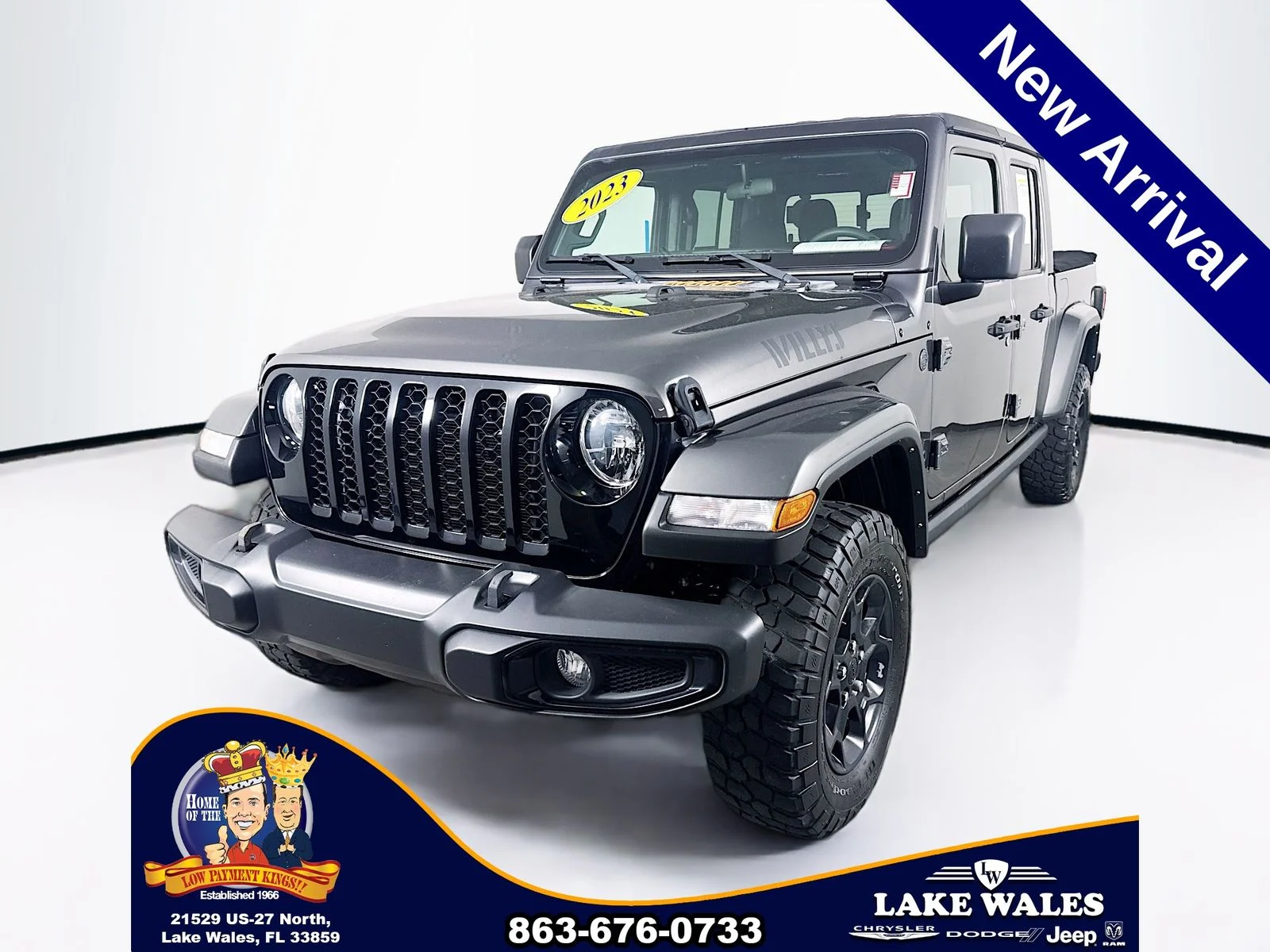 Used 2023 Gray Jeep Willys image 3