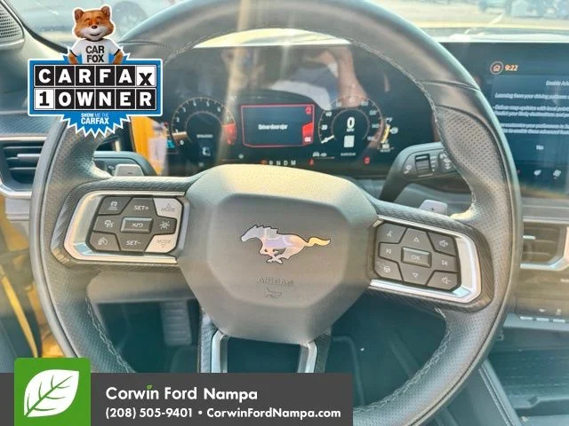Used 2024 Yellow Ford GT Premium image 8