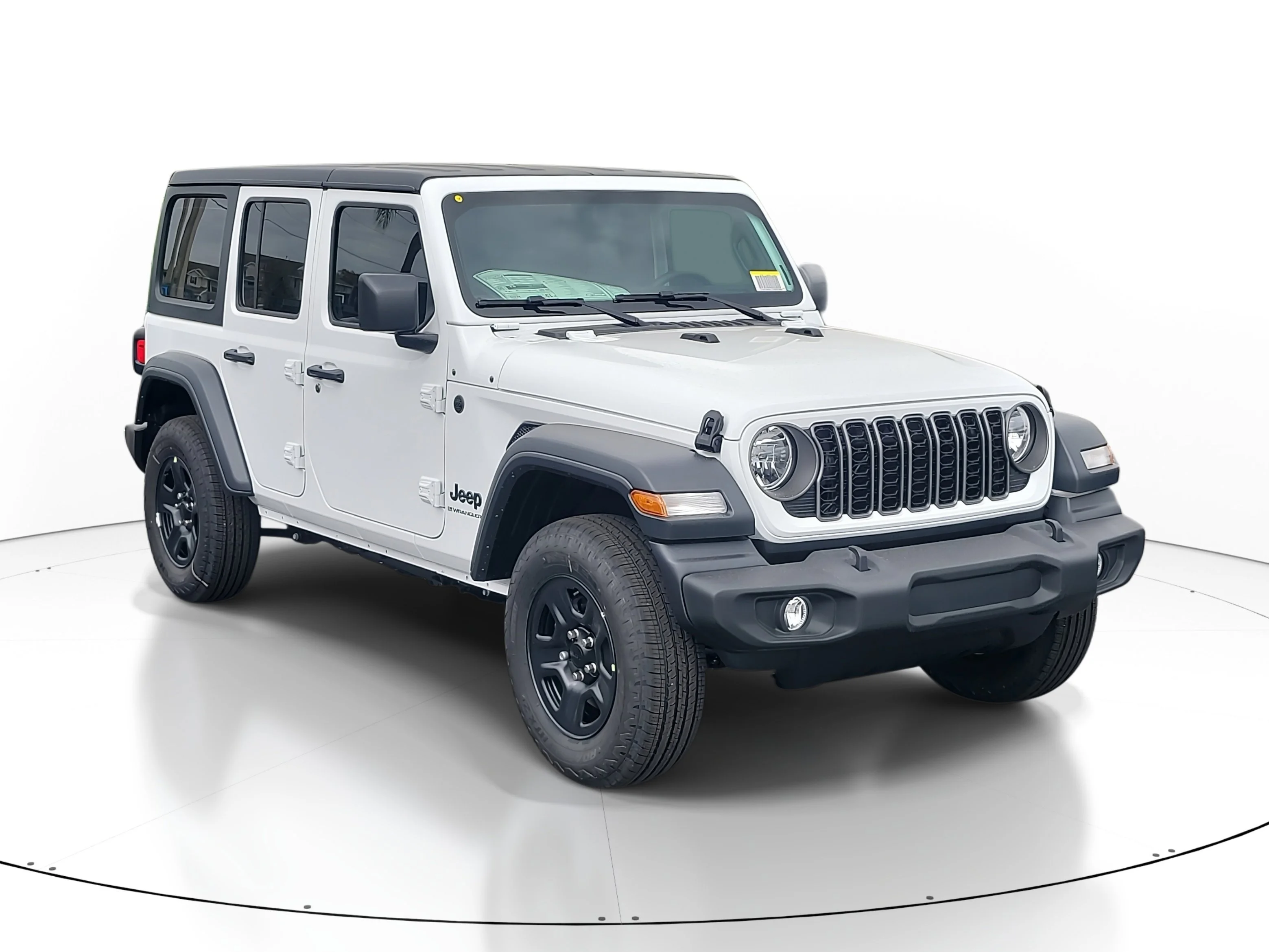 New 2026 Bright White Clearcoat Jeep Sport image 2