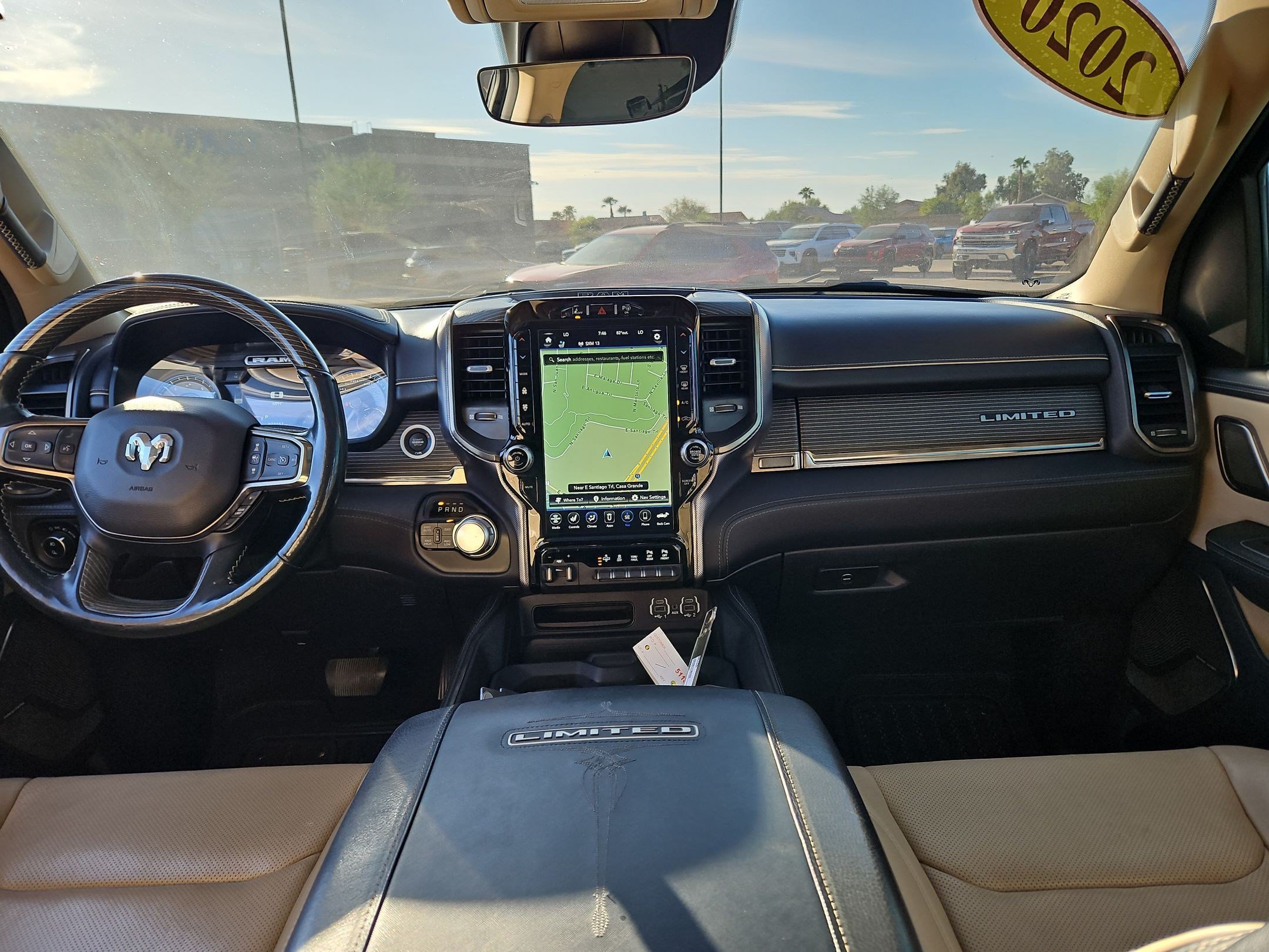 Certified Used 2020 Off-white Ram Limited Crew Cab 4x4 5