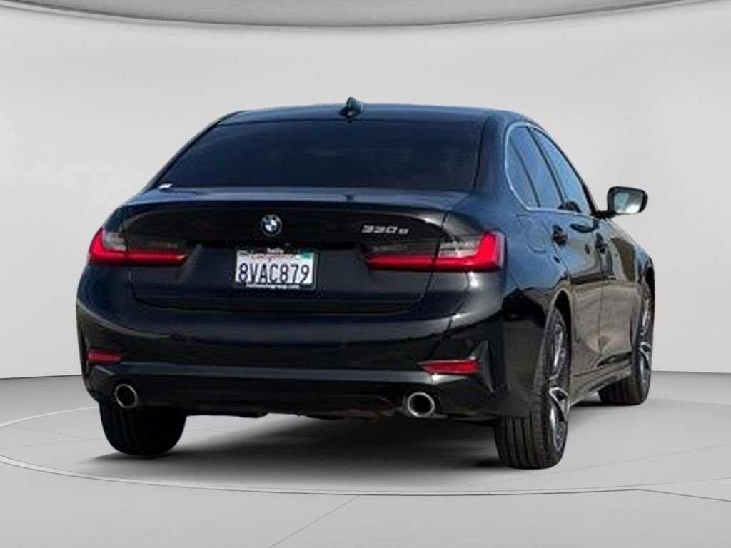 Used 2021 Black Sapphire Metallic BMW 330e iPerformance image 34