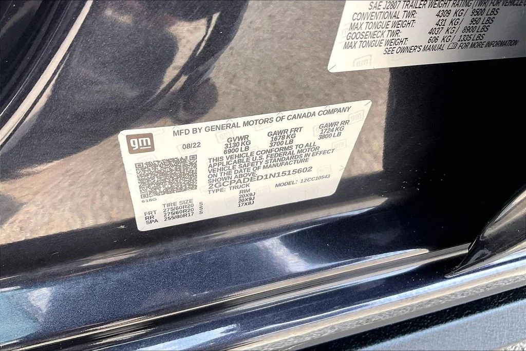 Used 2022 Gray Chevrolet RST image 16