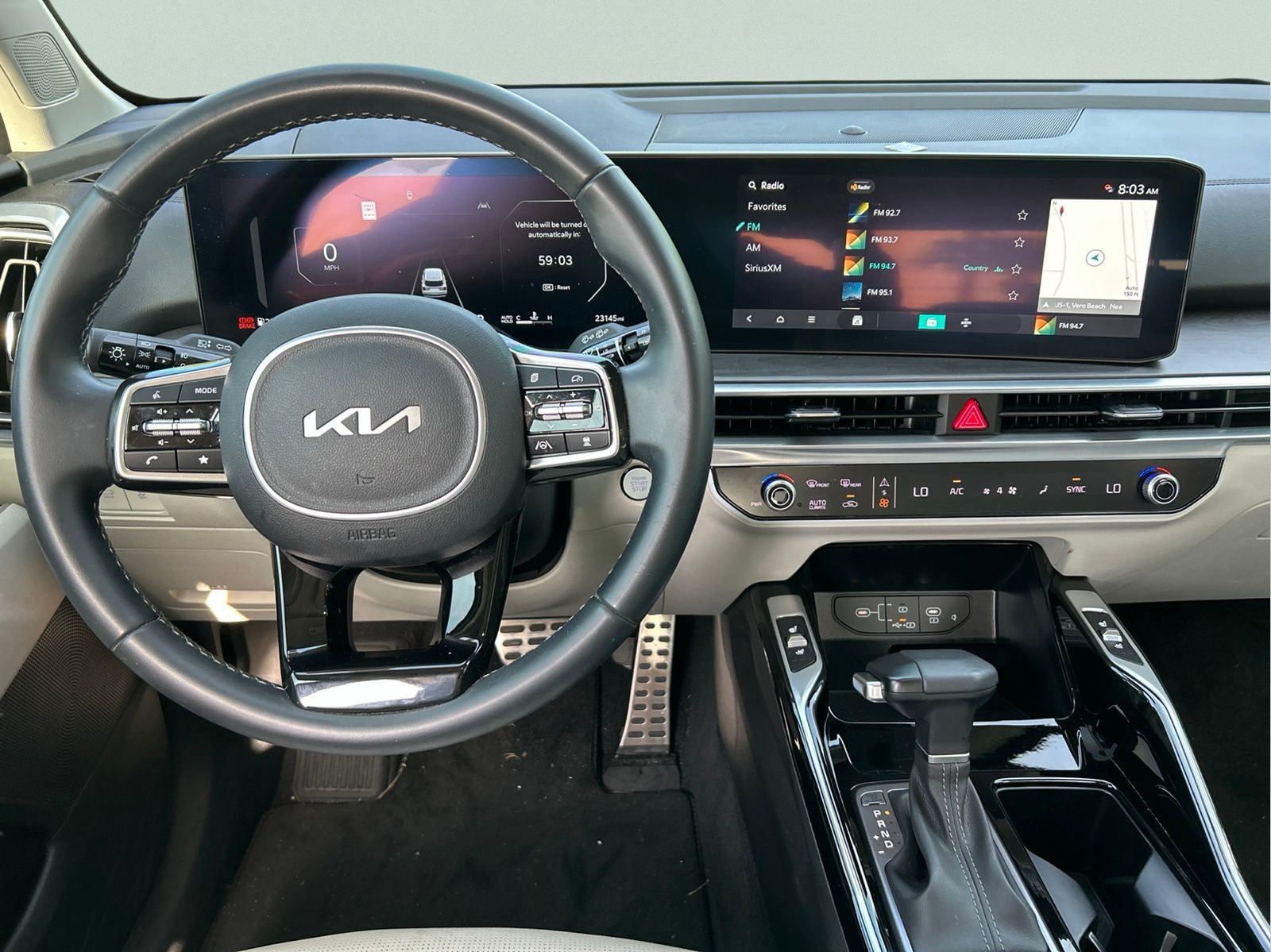 Used 2025 Black Kia X-Line SX image 23