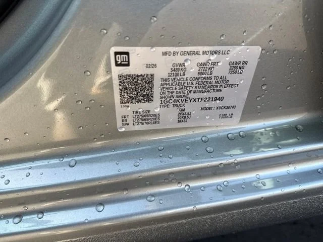 New 2026 Sterling Gray Metallic Chevrolet High Country image 33
