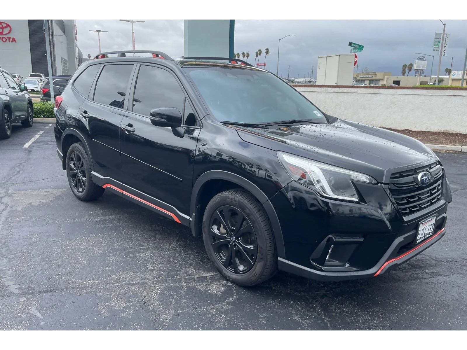 Used 2023 Crystal Black Silica Subaru Sport image 8