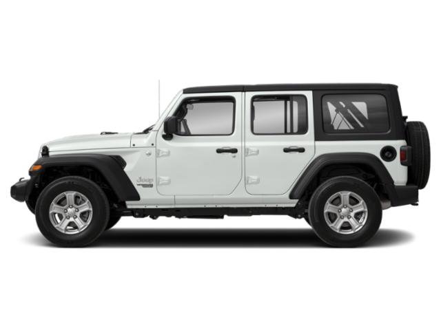 Used 2021 Bright White Clearcoat Jeep Unlimited Sport Altitude image 3