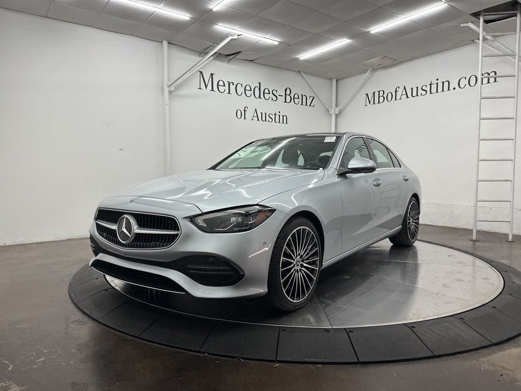 New 2026 Cirrus Silver Metallic Mercedes-Benz C 300 image 3