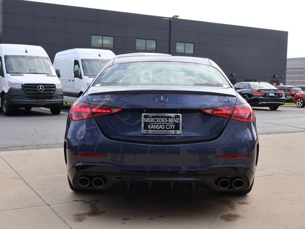 New 2026 Twilight Blue Metallic Mercedes-Benz C 43 AMG® image 6
